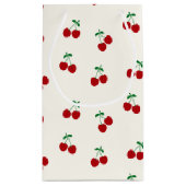 Petit Sac Cadeau Baby shower cerises (Dos)