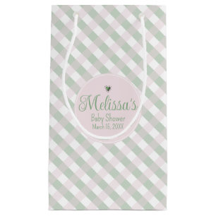 Petit Sac Cadeau Baby shower de Clovers Irlandais pour fille-bébé r