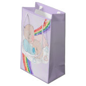 Petit Sac Cadeau Baby shower de jumeaux (Dos Angle)