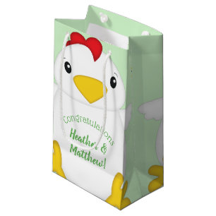 Petit Sac Cadeau Baby shower de poulet