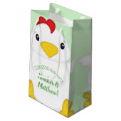 Petit Sac Cadeau Baby shower de poulet (Dos Angle)