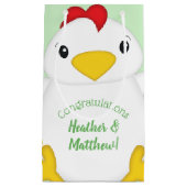 Petit Sac Cadeau Baby shower de poulet (Devant)