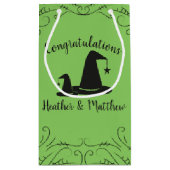 Petit Sac Cadeau Baby shower de sorcière Halloween (Dos)