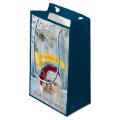 Petit Sac Cadeau Baby shower de vacances (Devant Angle)