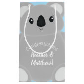 Petit Sac Cadeau Baby shower Ours de Koala (Devant)