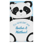 Petit Sac Cadeau Baby shower Panda Bear (Dos)