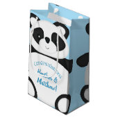 Petit Sac Cadeau Baby shower Panda Bear (Dos Angle)