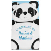 Petit Sac Cadeau Baby shower Panda Bear (Devant)