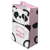 Petit Sac Cadeau Baby shower Panda Bear (Dos Angle)