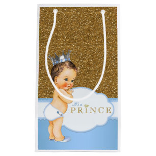 Petit Sac Cadeau Baby-Shower Prince