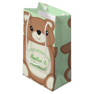 Petit Sac Cadeau Baby shower Teddy Bear