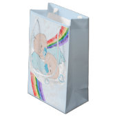 Petit Sac Cadeau Baby shower Twin Boys (Dos Angle)
