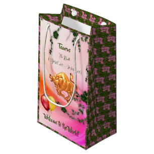 Petit Sac Cadeau Baby Taurus (20 avril - 20 mai) Le Bull