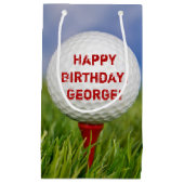 Petit Sac Cadeau Bal de golf (Devant)