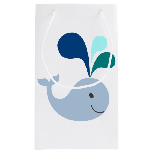 Petit Sac Cadeau Baleine (Dos)