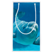 Petit Sac Cadeau Baleine de beluga (Devant)