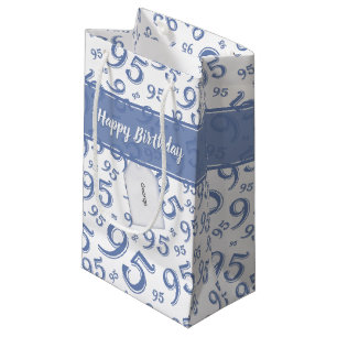 Petit Sac Cadeau Balise Cadeau Anniversaire 95 Random Number Motif