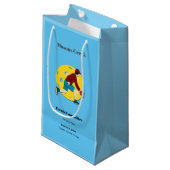 Petit Sac Cadeau Balle de Pickle (Devant Angle)