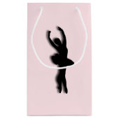 Petit Sac Cadeau Ballerina rose (Dos)