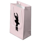 Petit Sac Cadeau Ballerina rose (Dos Angle)