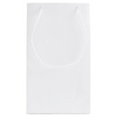 Petit Sac Cadeau Ballons violets, Joyeux Cadeau Anniversaire (Dos)