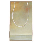 Petit Sac Cadeau Balnéaire avec coucher de soleil Orange (Devant)