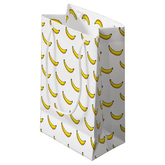 Petit Sac Cadeau Bananes (Devant Angle)