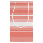 Petit Sac Cadeau Bandes coralliennes (Devant)