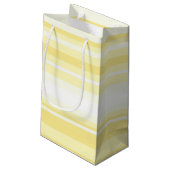 Petit Sac Cadeau Bandes de citron (Dos Angle)
