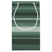 Petit Sac Cadeau Bandes vertes (Dos)