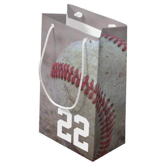 Petit Sac Cadeau Baseball (Dos Angle)