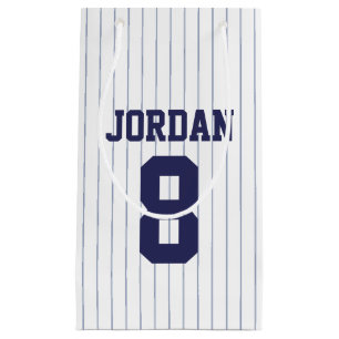 Petit Sac Cadeau Baseball Jersey - Sports Thème Anniversaire