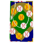 Petit Sac Cadeau Baseball/Softball (Devant)