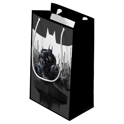 Petit Sac Cadeau Batman perché sur un pilier (Dos Angle)