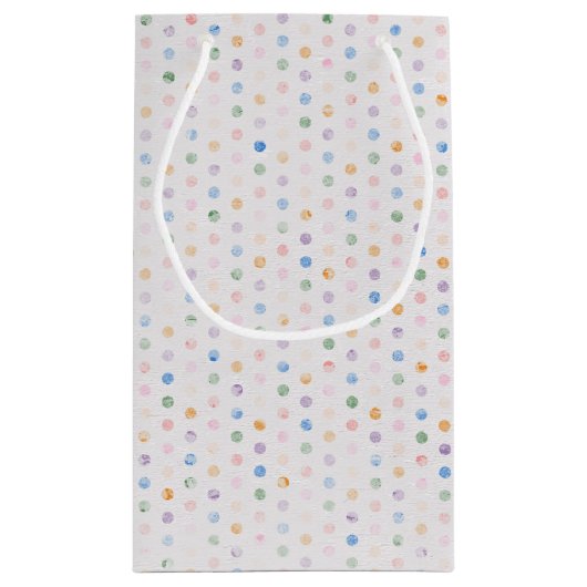 Petit Sac Cadeau Bâton fille d'anniversaire avec verre à vin (Dos)