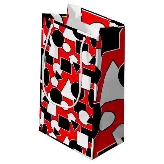 Petit Sac Cadeau Bauhaus Collage (Dos Angle)