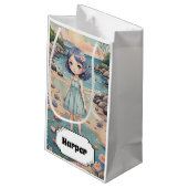 Petit Sac Cadeau Beachcomber's Bliss Personnalisé (Dos Angle)