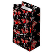 Petit Sac Cadeau Beau Peacock Art (Dos Angle)