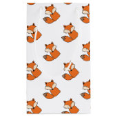 Petit Sac Cadeau Beau renard rouge (Dos)