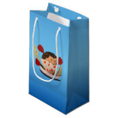 Petit Sac Cadeau Bébé hérisson (Devant Angle)