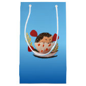 Petit Sac Cadeau Bébé hérisson (Devant)