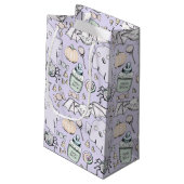 Petit Sac Cadeau Bébé mignon Halloween avec Citrouilles, chauves-so (Dos Angle)