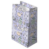 Petit Sac Cadeau Bébé mignon Halloween avec Citrouilles, chauves-so (Dos Angle)