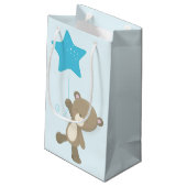 Petit Sac Cadeau Bébé mignon ours en peluche (Dos Angle)