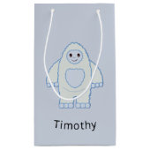 Petit Sac Cadeau Bébé mignon Yeti (Dos)