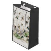 Petit Sac Cadeau Bee Honey Travailleur Queen Bees Antique (Dos Angle)