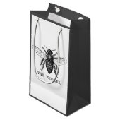 Petit Sac Cadeau Bee Worker Honey Black Bumblebee (Devant Angle)