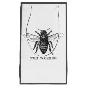 Petit Sac Cadeau Bee Worker Honey Black Bumblebee (Devant)