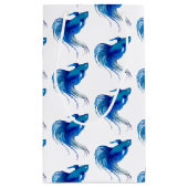 Petit Sac Cadeau Bêta bleu (Dos)