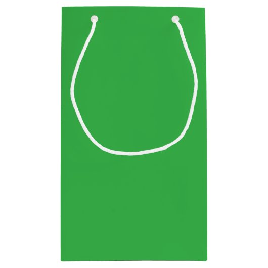 Petit Sac Cadeau Biche et Faon Vert (Dos)